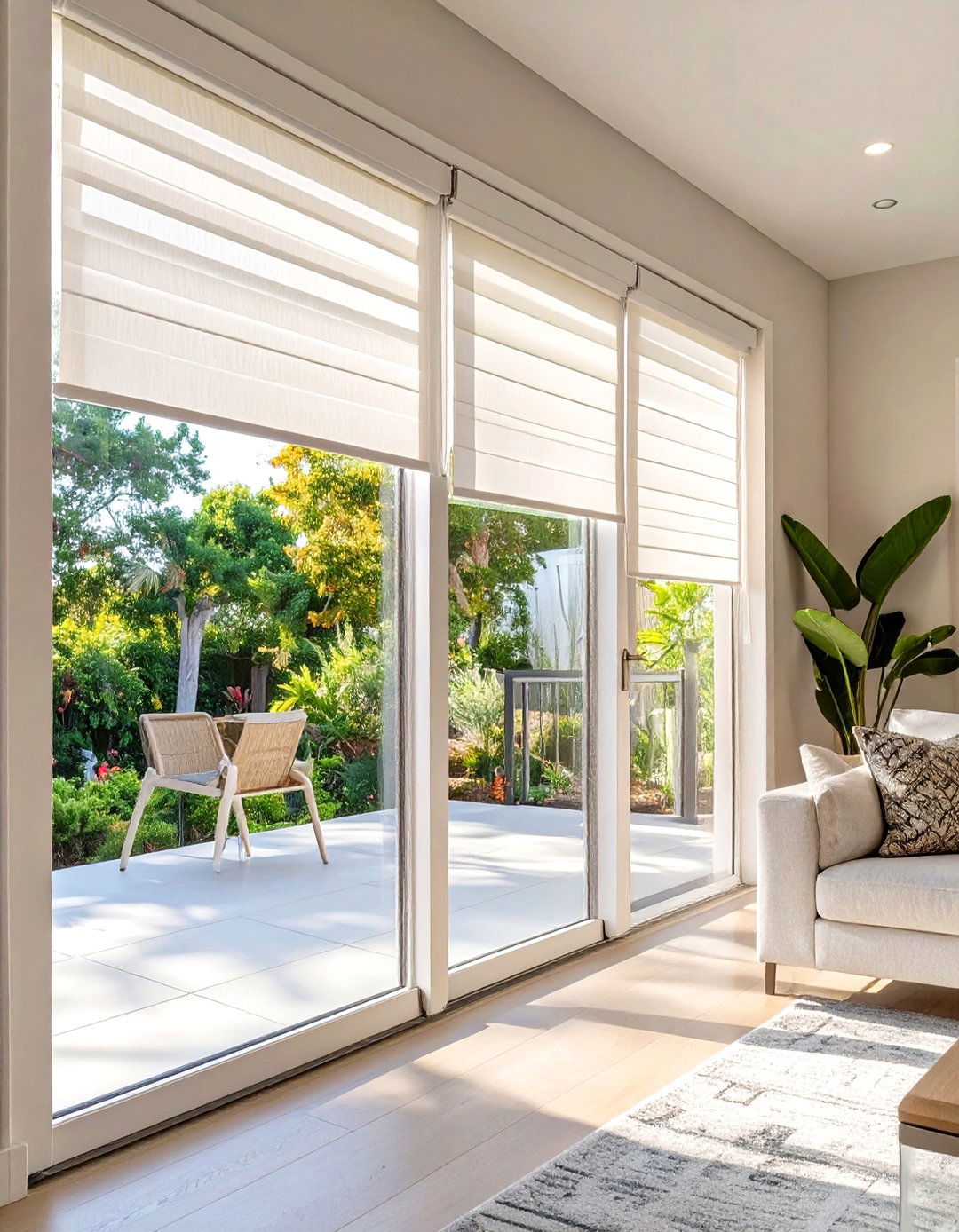 Vertical Cellular Shades with Top DownBottom Up - 30 sliding patio door blinds ideas