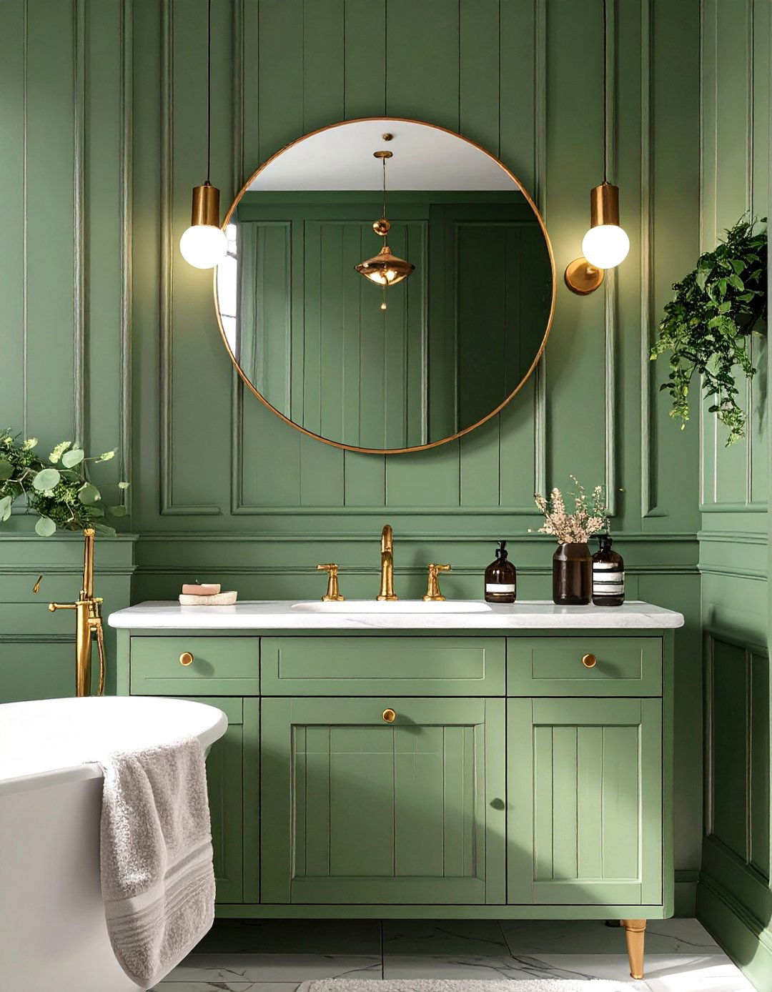 30 Modern Bathroom Paneling Ideas for a Textured Look - We Love Home Blog