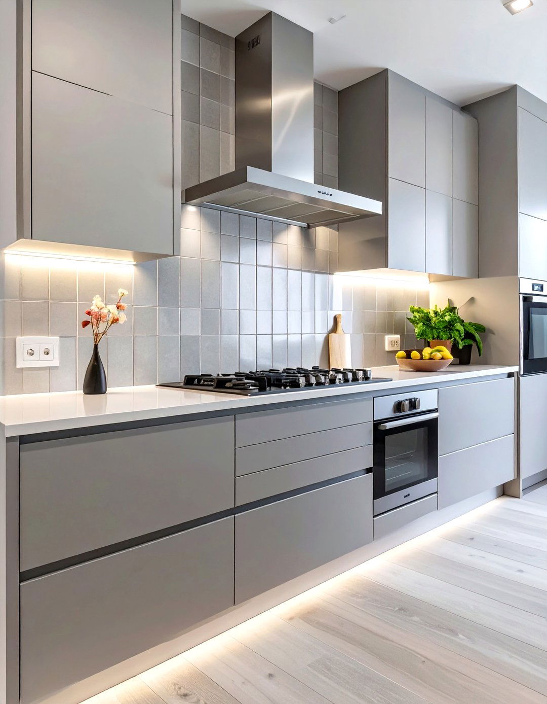 Vertical Stacked Tile Stove Backsplash - 30 stove backsplash ideas