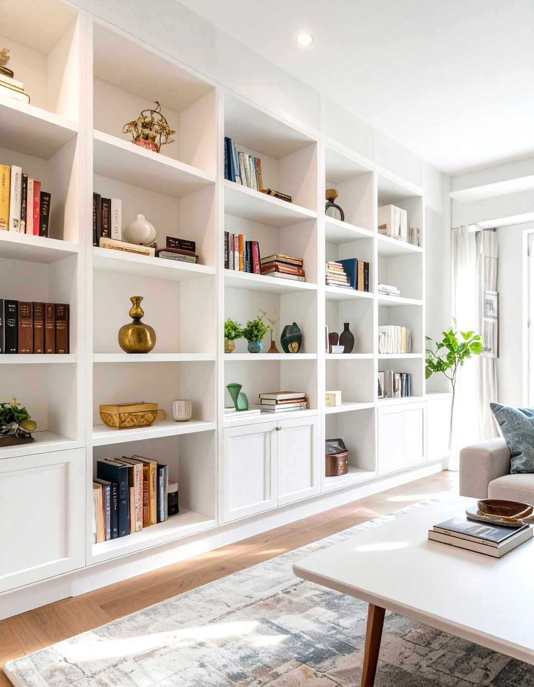 Vertical Storage Solutions - 30 terrace house interior design ideas