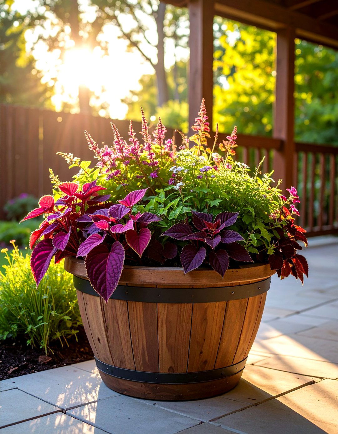 Vibrant Coleus for Foliage Color - 30 patio plants ideas