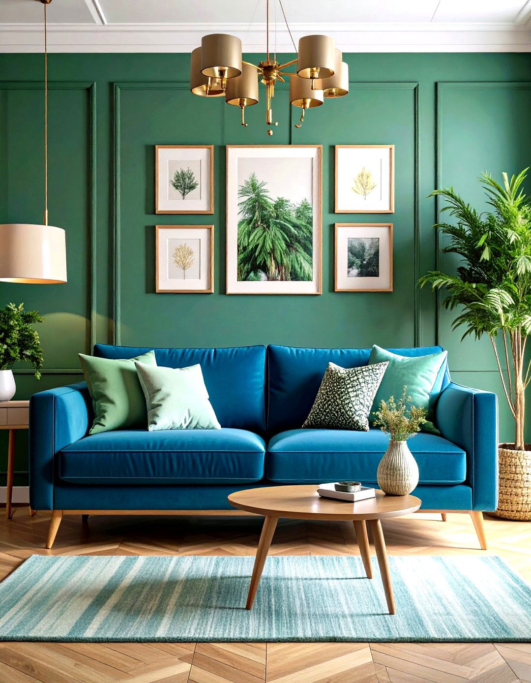 Vibrant Maximalist Living Room - 30 interior design color palette generator ideas