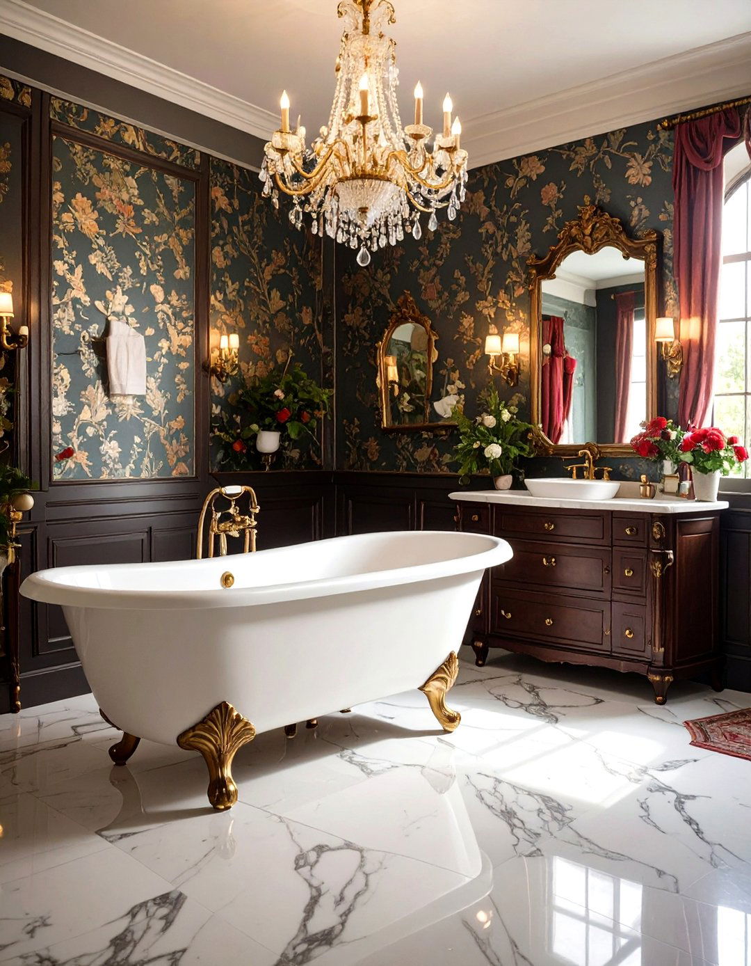 Victorian Elegance Bathroom - 30 design a bathroom ideas