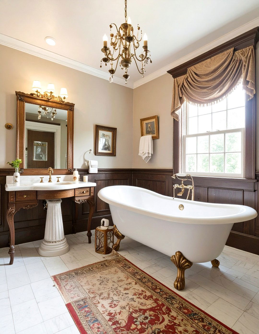 Victorian Era Bathroom Grandeur - 30 design bathroom online ideas