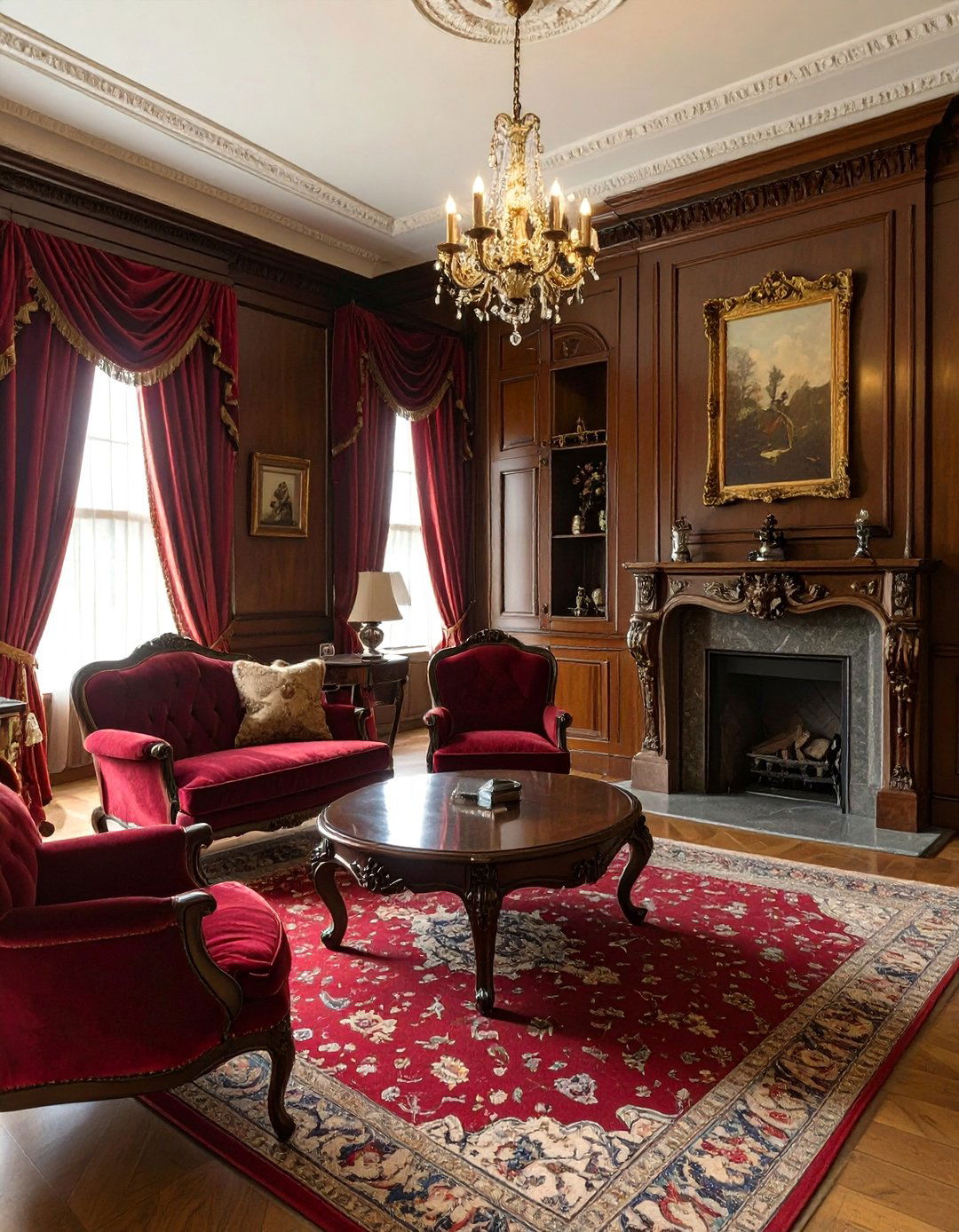 Victorian Era Inspired Drawing Room - 30 best free home design software ideas