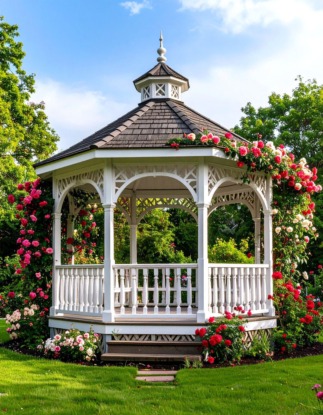 Victorian Garden Gazebo - 30 backyard gazebo ideas