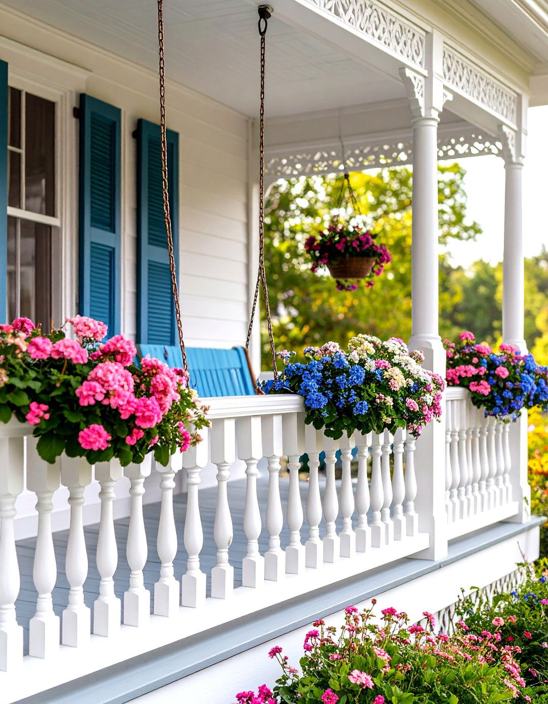 Victorian Gingerbread Porch Railing - 30 front porch porch railing ideas