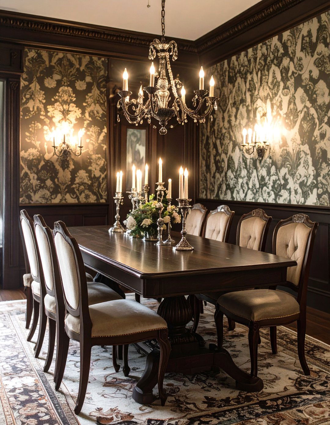 Victorian Gothic Dining Room - 30 interior design photo ideas