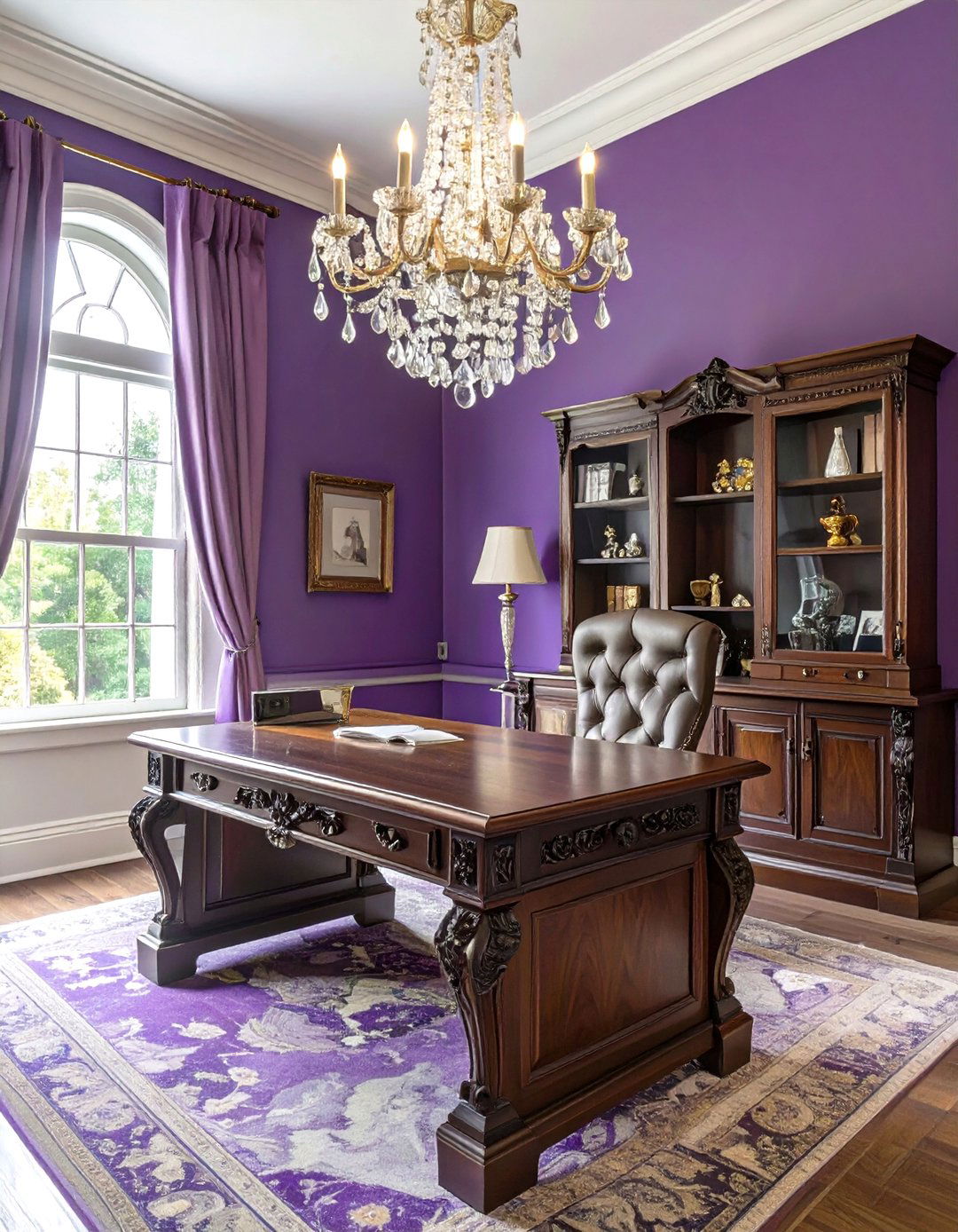 Victorian Gothic Home Office - 30 interior design blog ideas