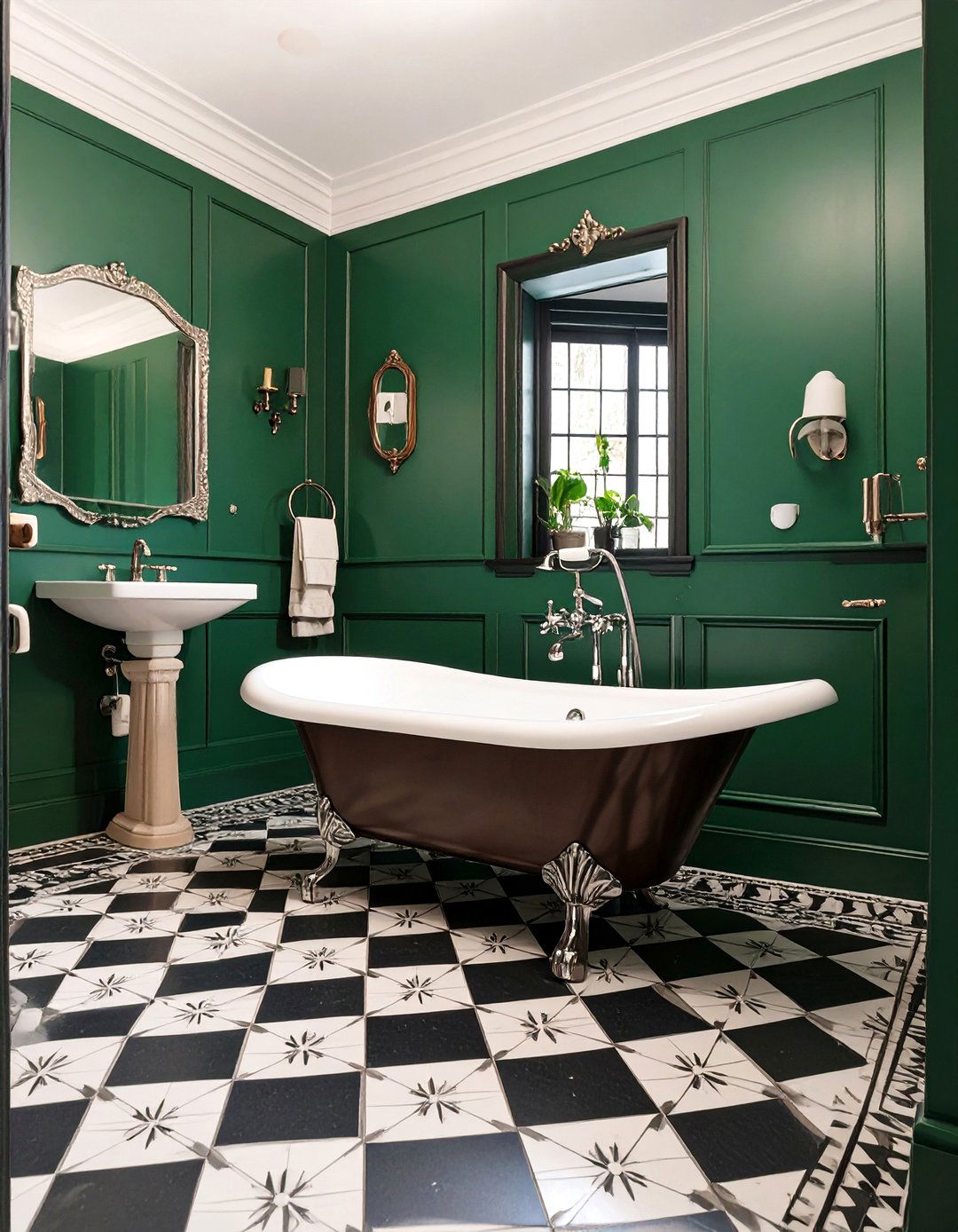 Victorian Inspired Bathroom Tile Floor - 30 bathroom tile floor ideas