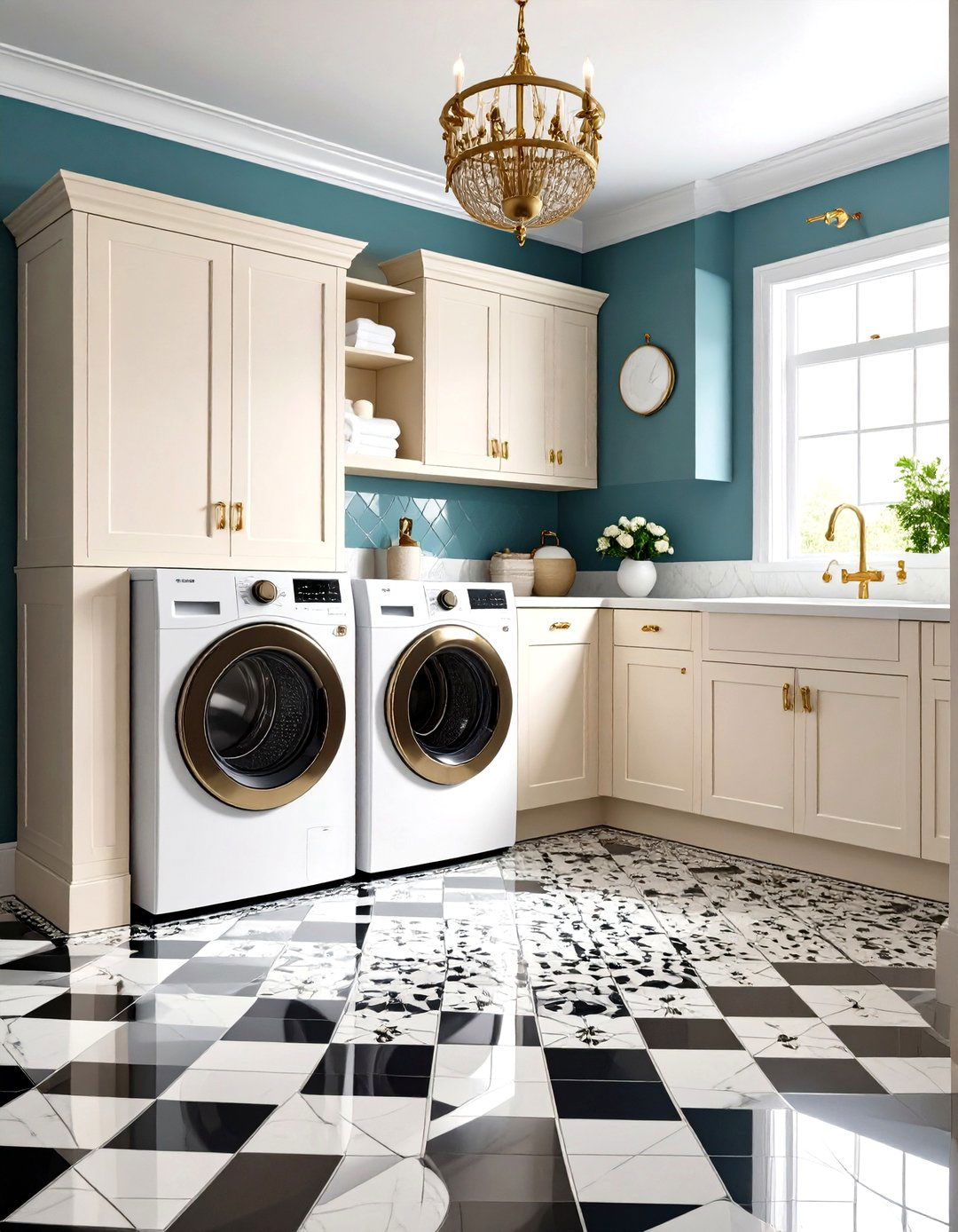 30 Laundry Room Tile Floor Ideas for a Stylish Upgrade