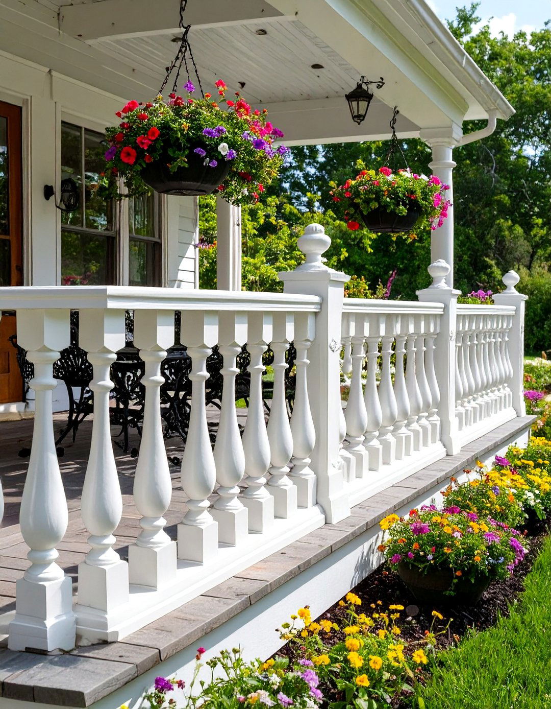 Victorian Inspired Ornate Composite Railing - 30 composite deck railing ideas