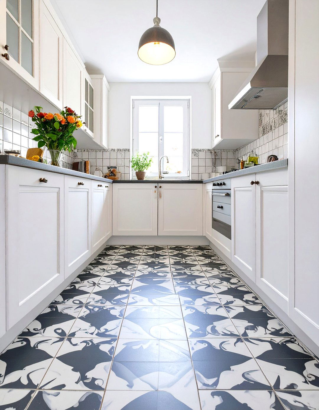 Victorian Style Encaustic Kitchen Floor Tile - 30 small kitchen floor tile ideas