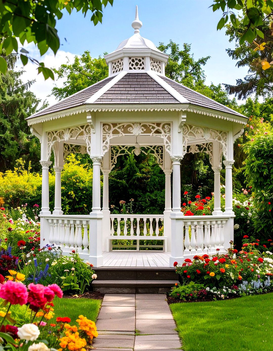 Victorian Style Small Backyard Gazebo - 30 small backyard gazebo ideas