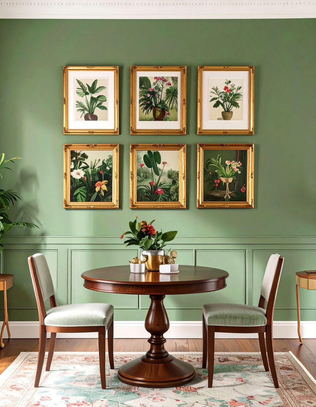 Vintage Botanical Prints - 30 dining room art ideas
