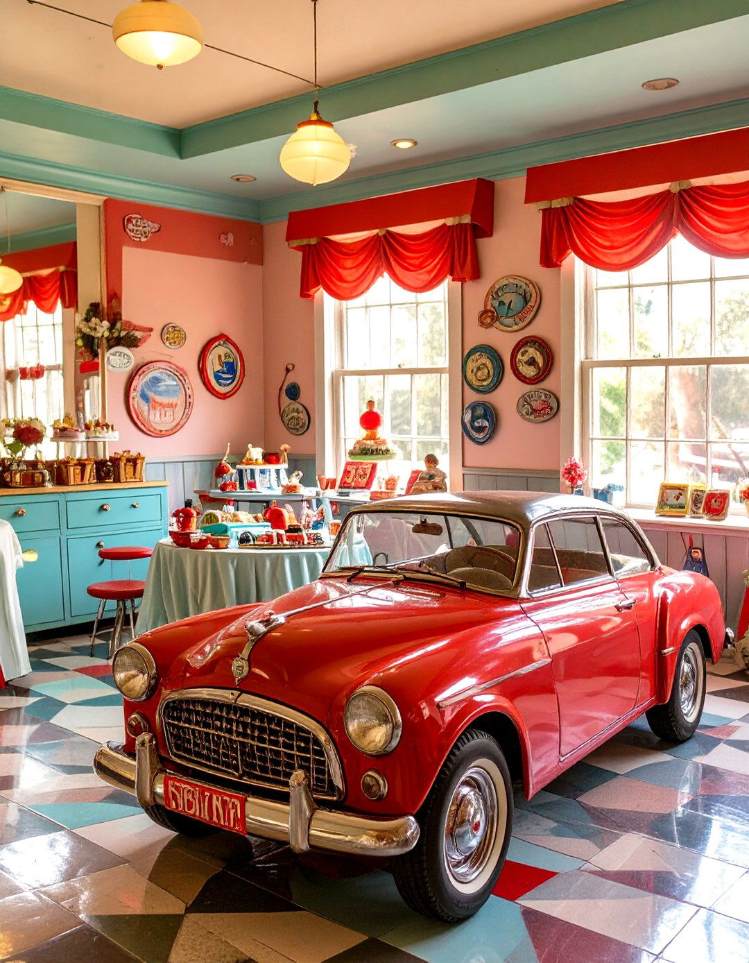 Vintage Car Baby Shower - 30 baby shower ideas for boys