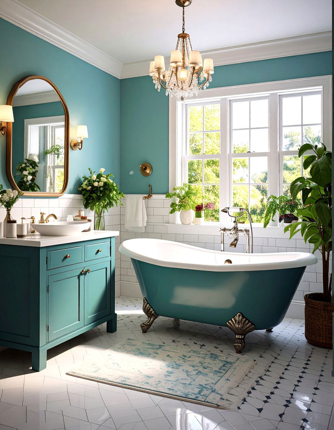 Vintage Charm Bathroom with Modern Updates - 30 5x8 bathroom remodel ideas