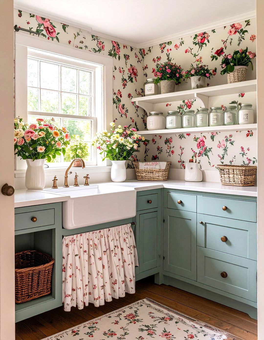 Vintage Charm Laundry Room - 30 laundry room inspo ideas