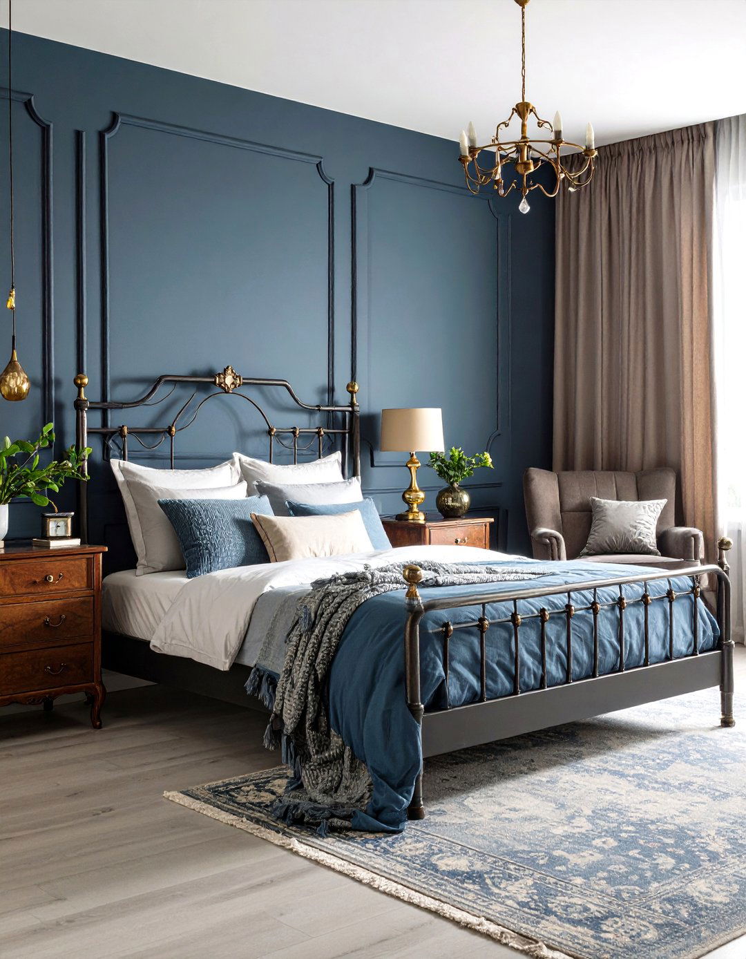 Vintage Eclectic Bedroom - 30 elegant bedroom ideas