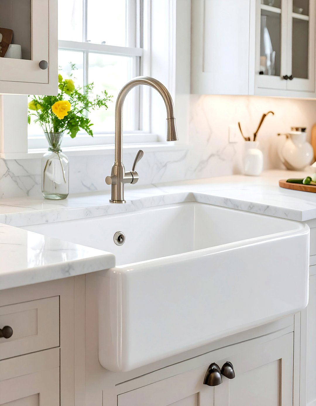 Vintage Farmhouse Sinks - 30 vintage kitchen trends 2025