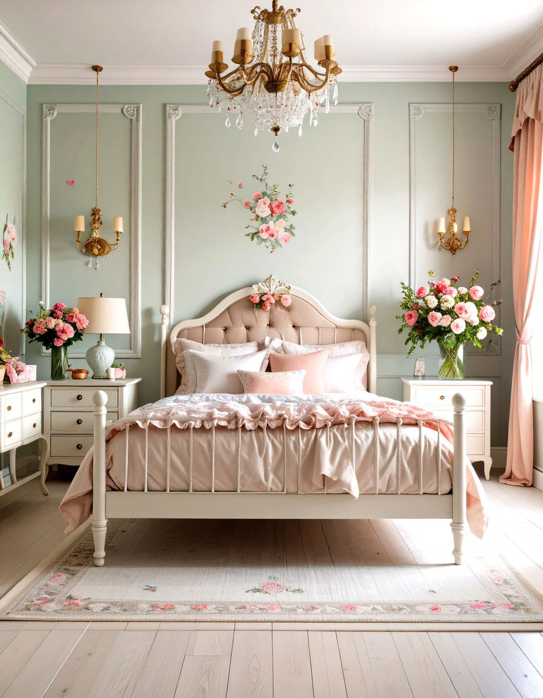 Vintage Floral Garden Room - 30 little girls room ideas