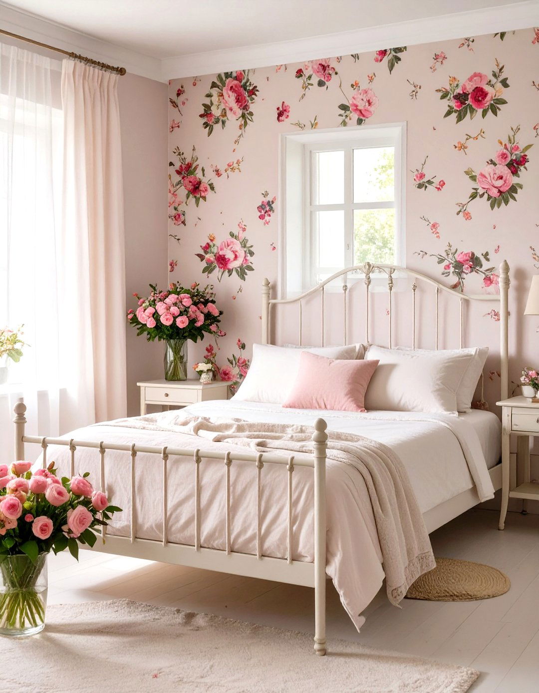 Vintage Garden Inspired Room - 30 guest room decor ideas