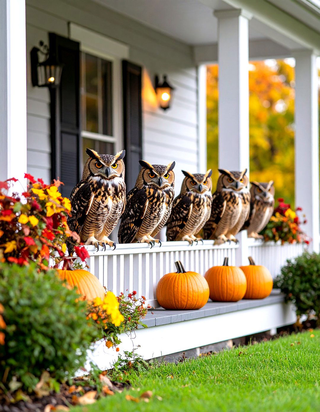Vintage Halloween Porch - 30 halloween porch ideas