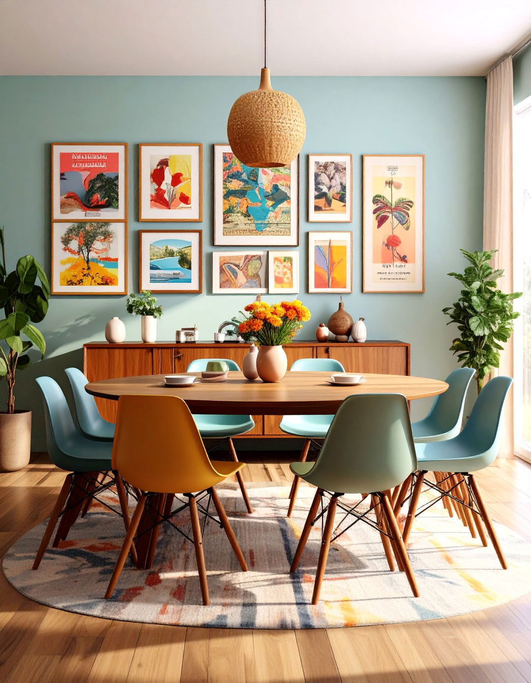 Vintage Inspired Dining Room Posters - 30 dining room wall art ideas