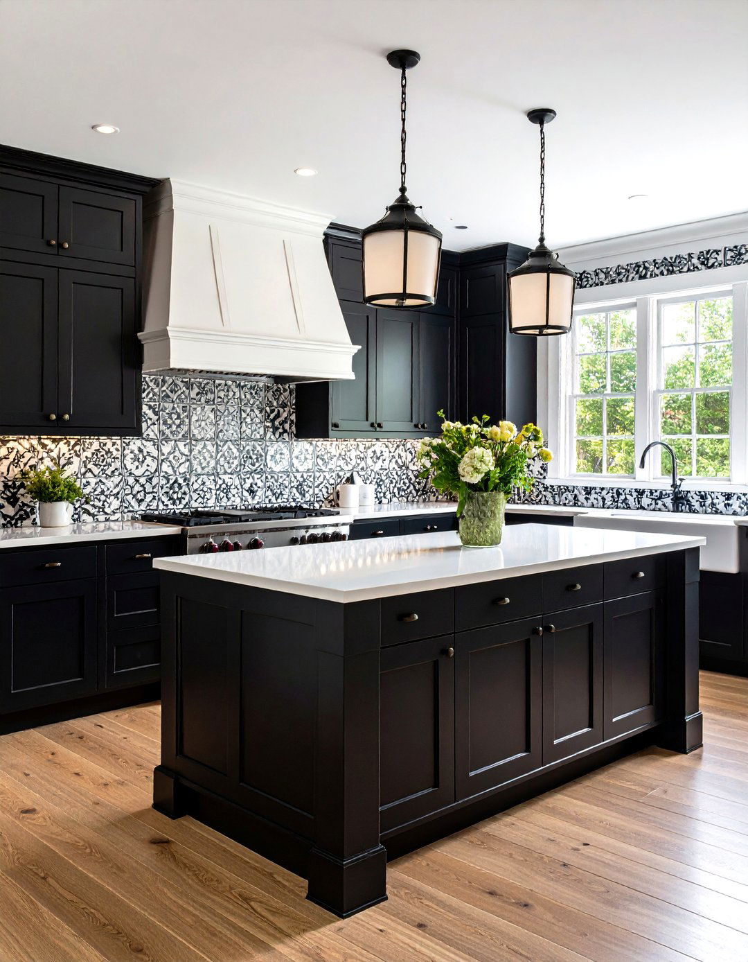 Vintage Inspired Encaustic Kitchen Tiles - 30 kitchen wall tile ideas