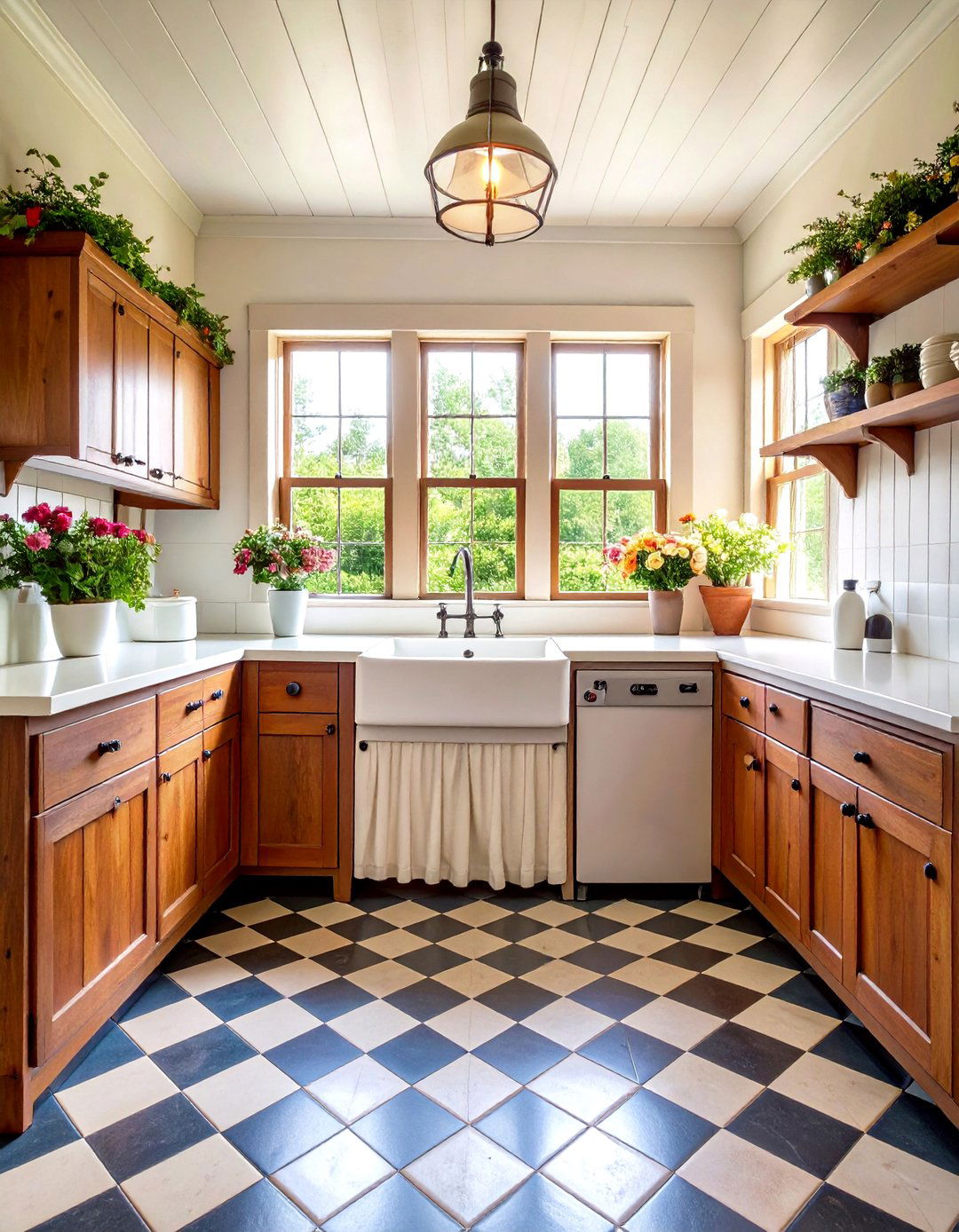 Vintage Inspired Farmhouse Laundry Room - 30 farmhouse laundry room ideas