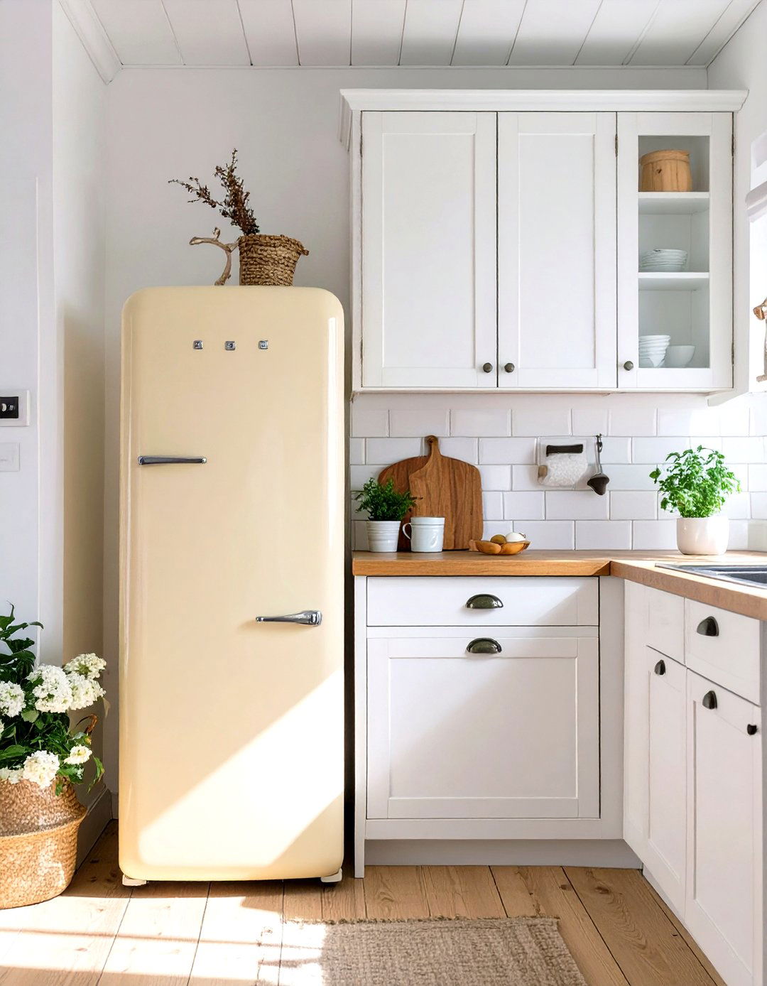 Vintage Inspired Kitchen Appliances - 30 small rustic kitchen ideas