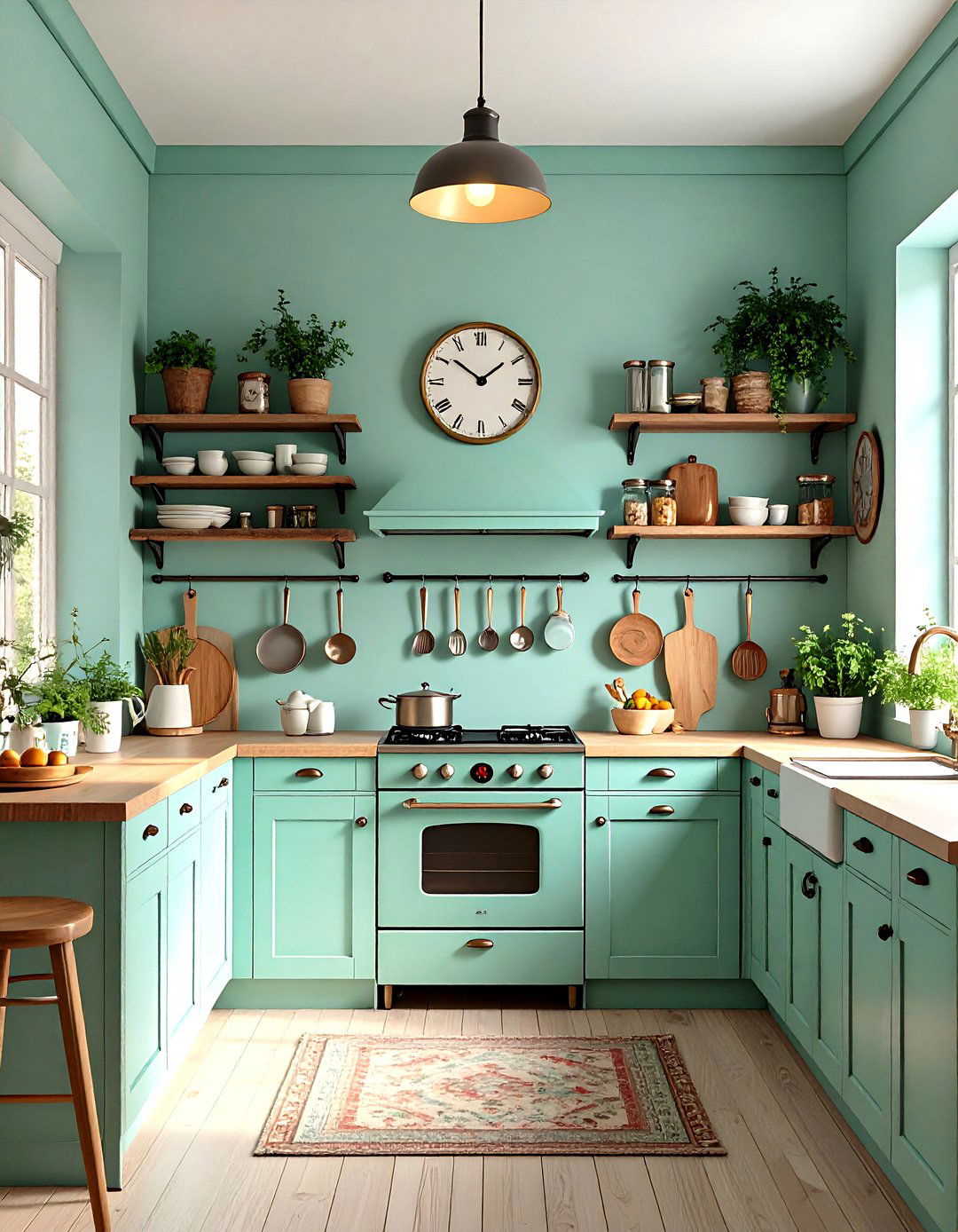 30 Creative Kitchen Wall Decor Ideas for Homes - We Love Home Blog