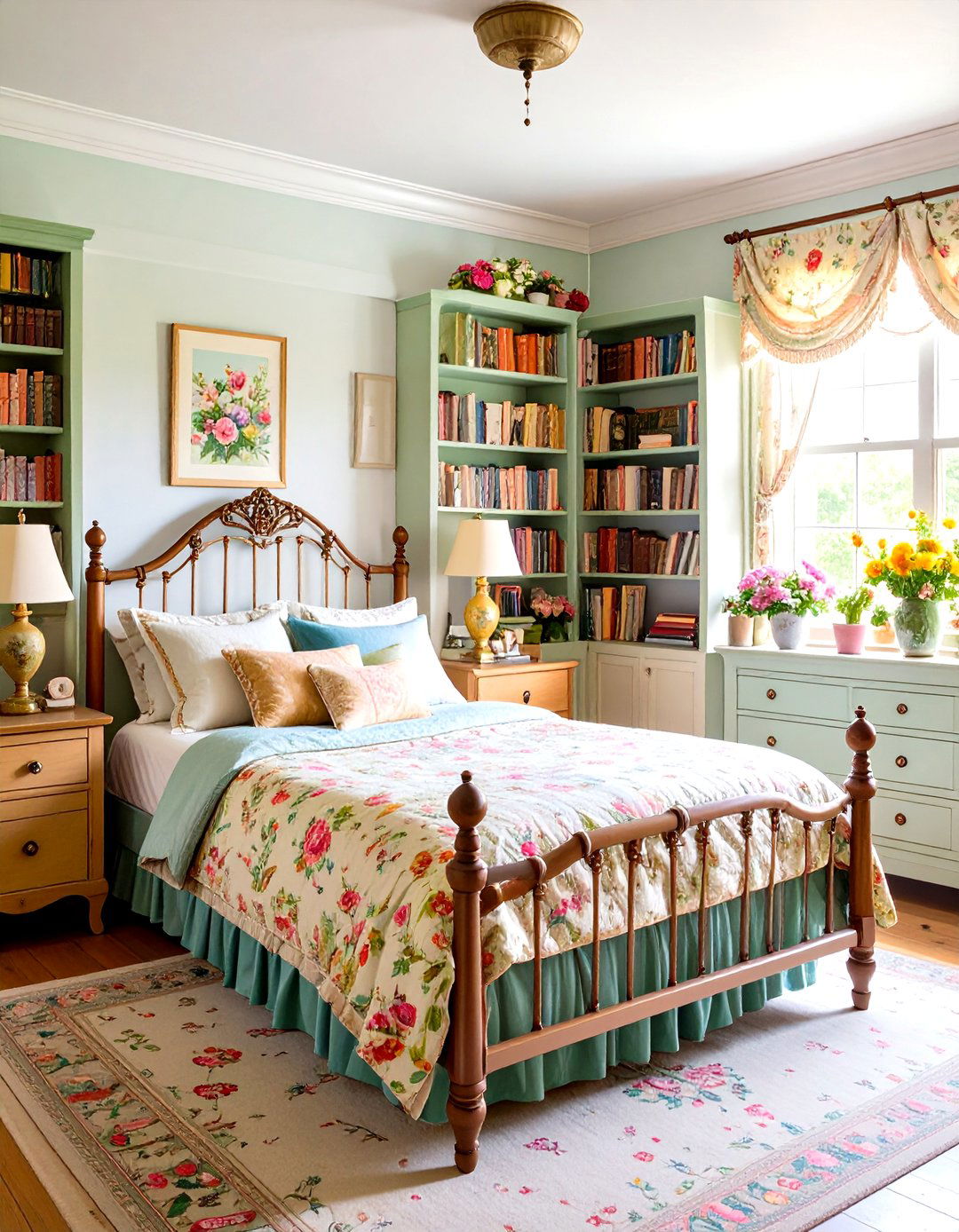 Vintage Storybook Bedroom - 30 little girls bedroom ideas