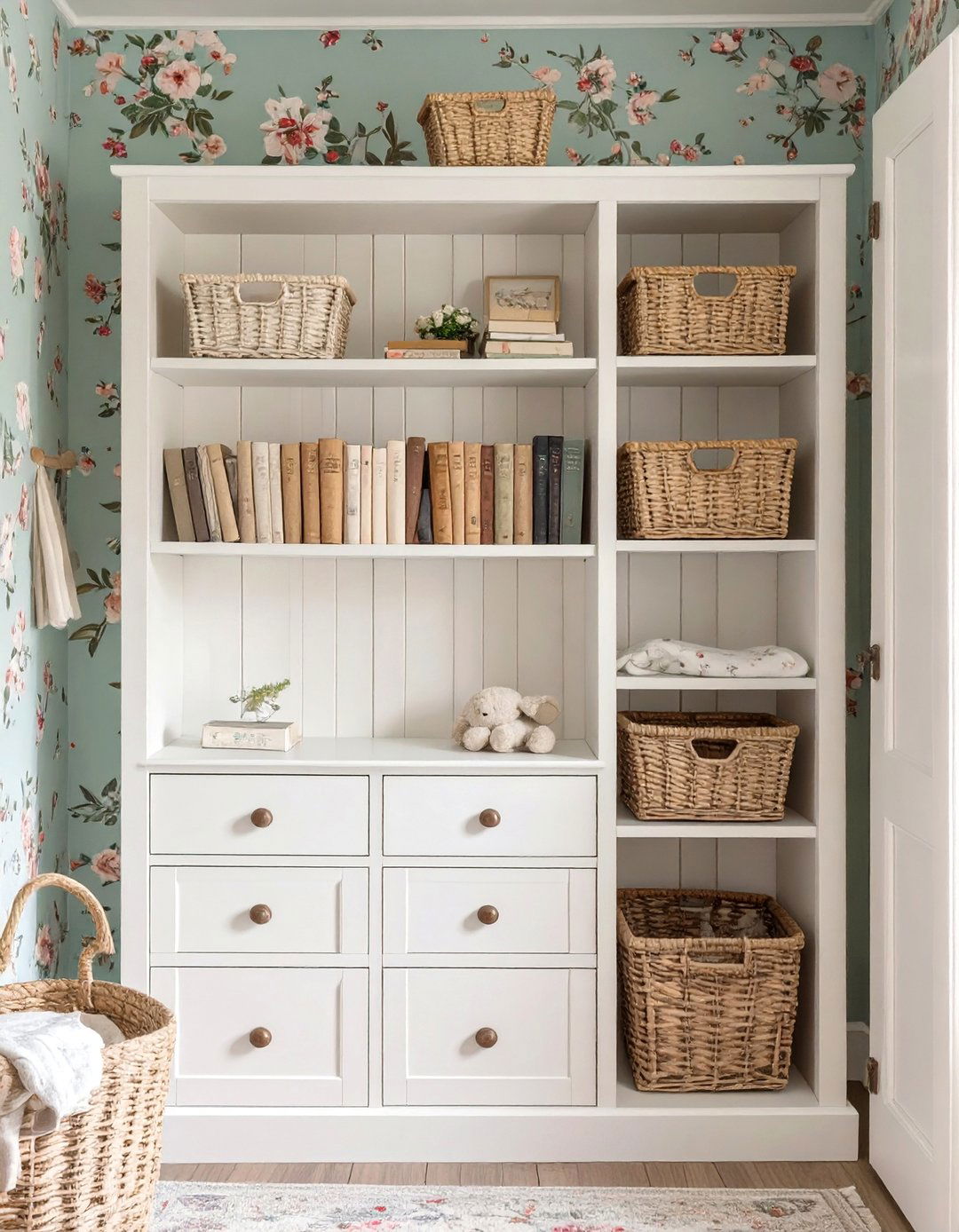 Vintage Storybook Nursery Closet - 30 baby closet ideas