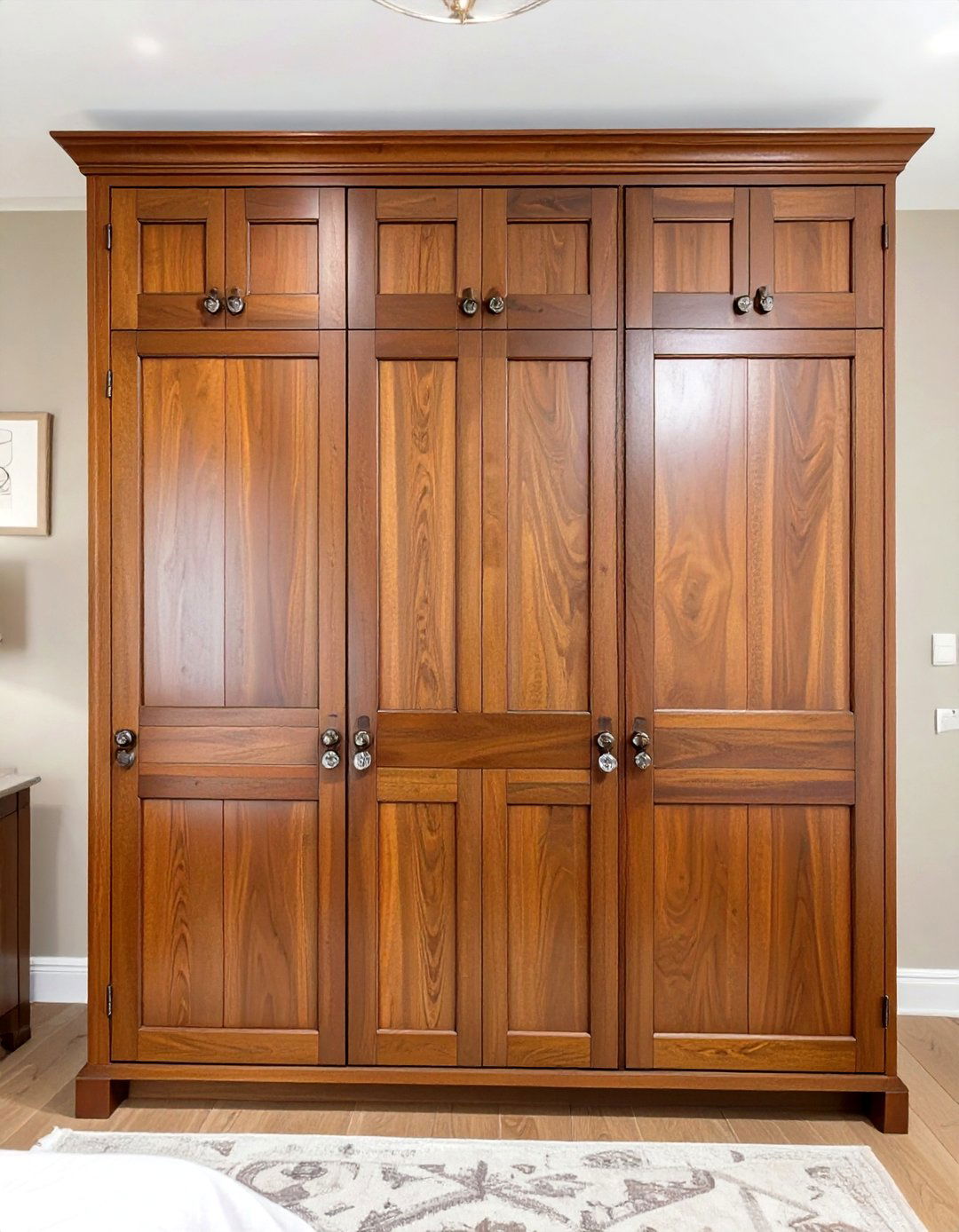 Vintage Style Paneled Wood Doors - 30 closet doors ideas