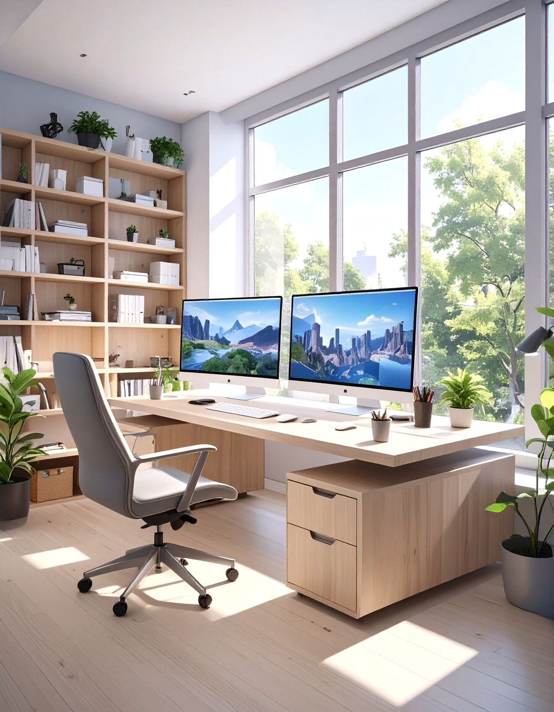 Virtual Home Office Design for Productivity - 30 virtual interior design ideas