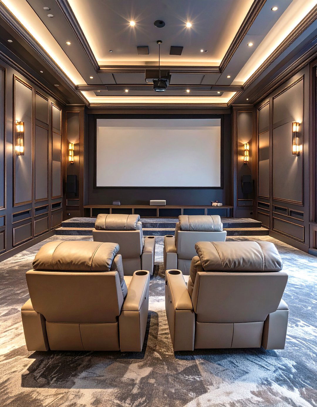 Virtual Home Theater Design and Layout - 30 virtual interior design ideas