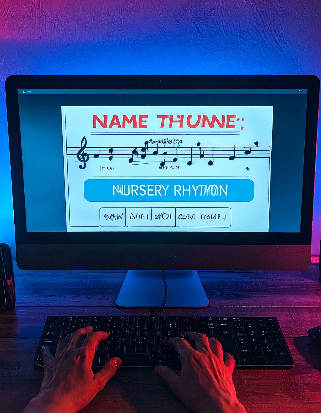 Virtual Name That Tune Nursery Rhyme Edition - 30 virtual baby shower ideas