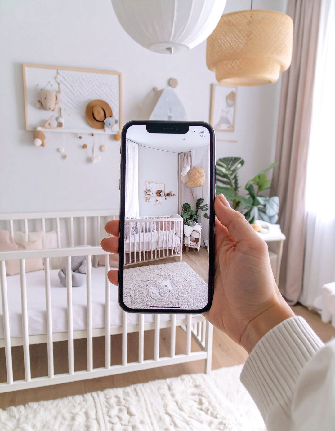 Virtual Nursery Tour - 30 virtual baby shower ideas