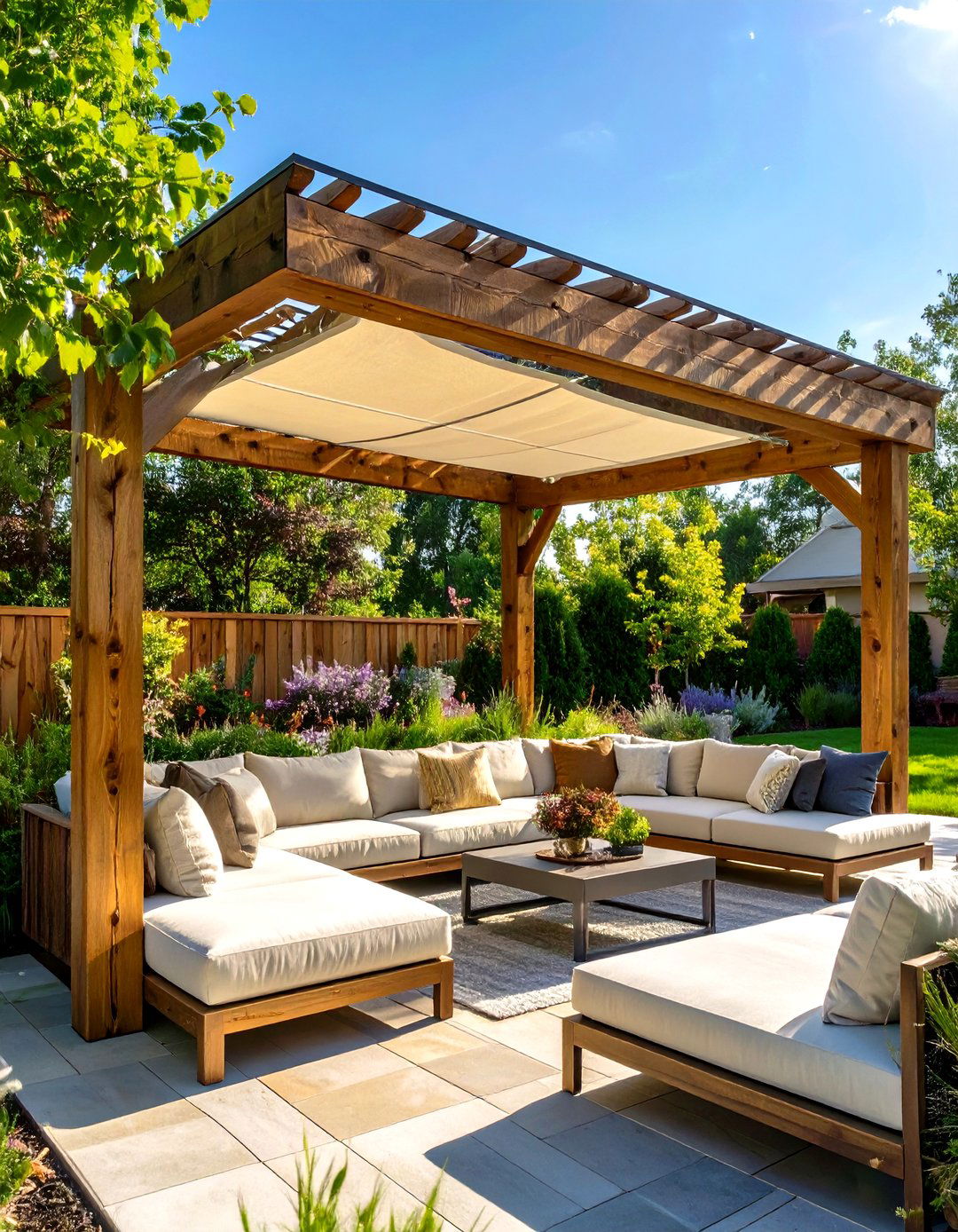 Virtual Pergola and Shade Structure Plan - 30 virtual landscape design ideas