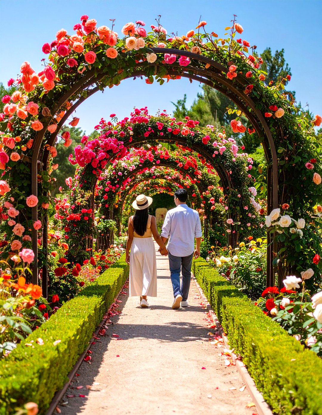 Visiting a Botanical Garden - 30 outdoor date ideas