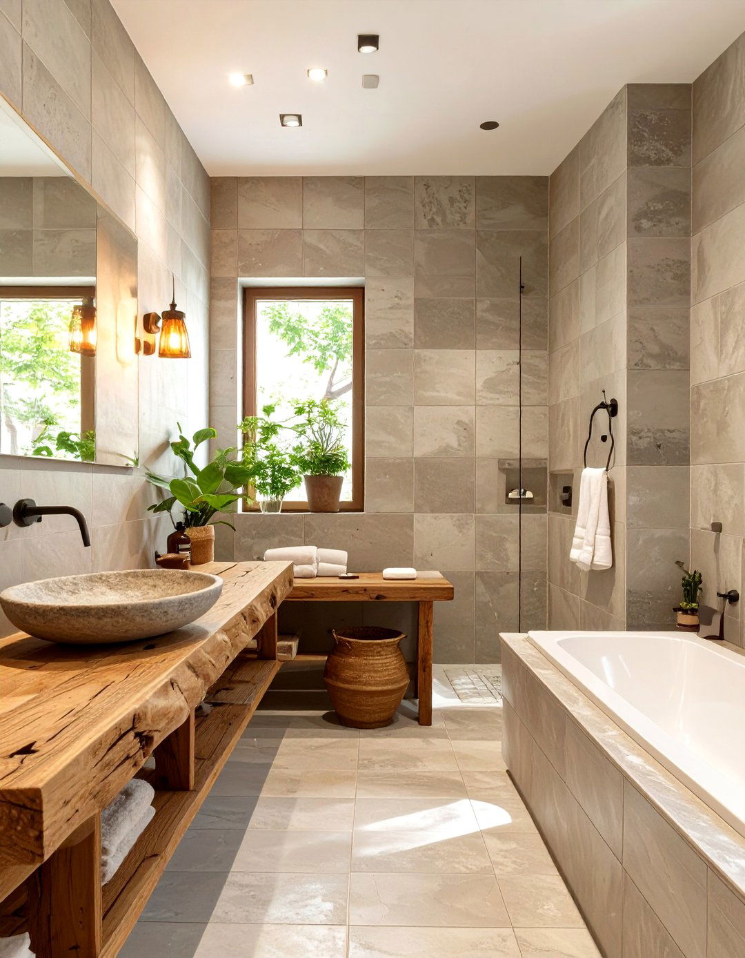 Wabi Sabi Bathroom Tiles - 30 bathroom tiles ideas