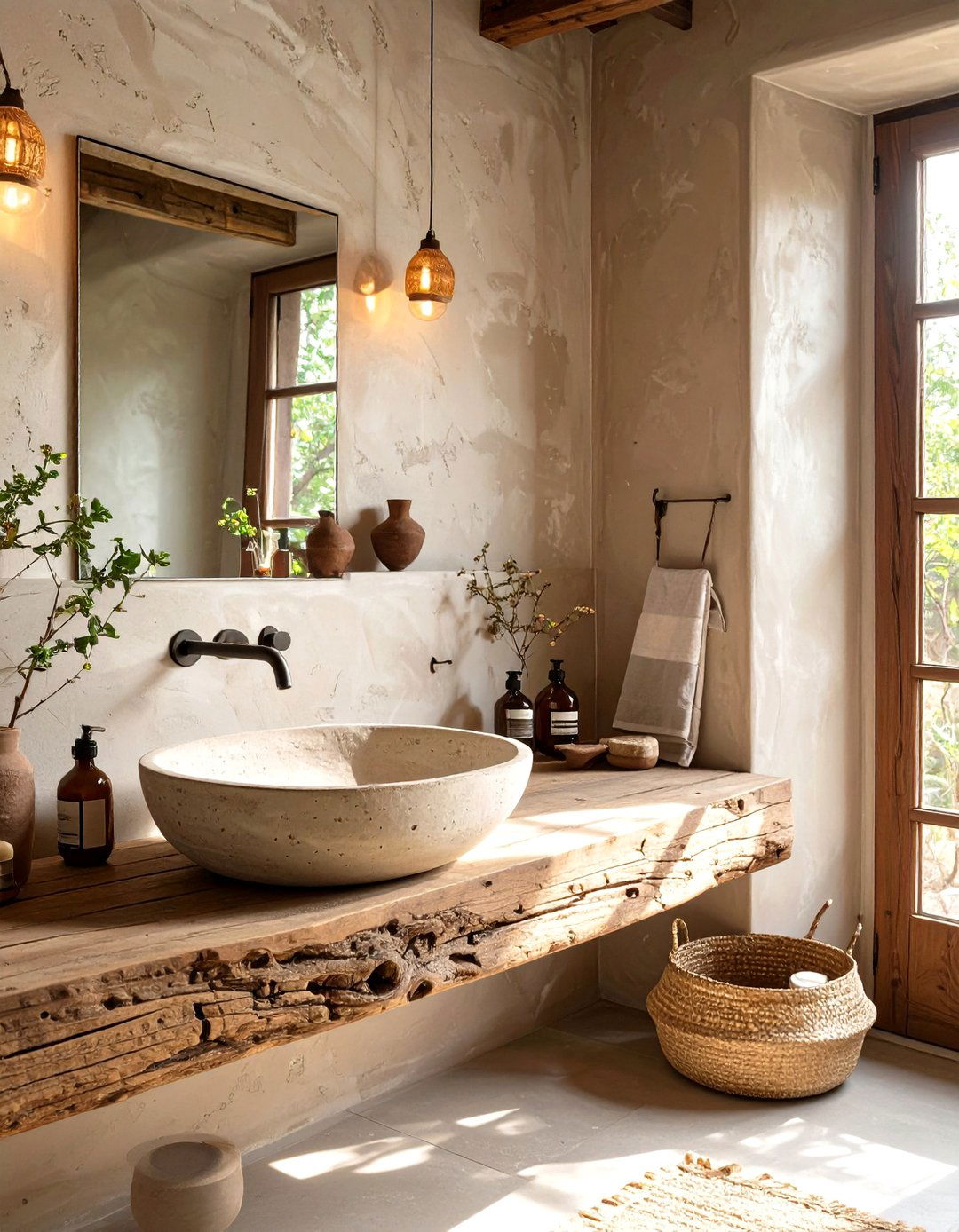 Wabi Sabi Bathroom - 30 bathroom ideas decor