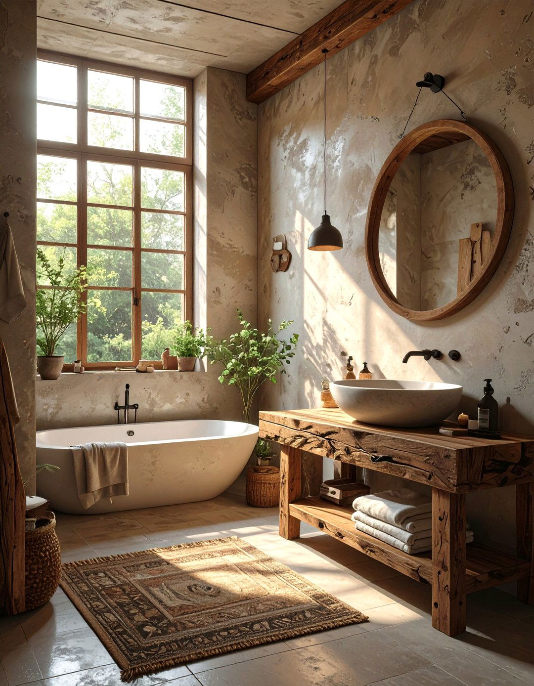 Wabi Sabi Inspired Bathroom Concept - 30 bathroom design tool ideas