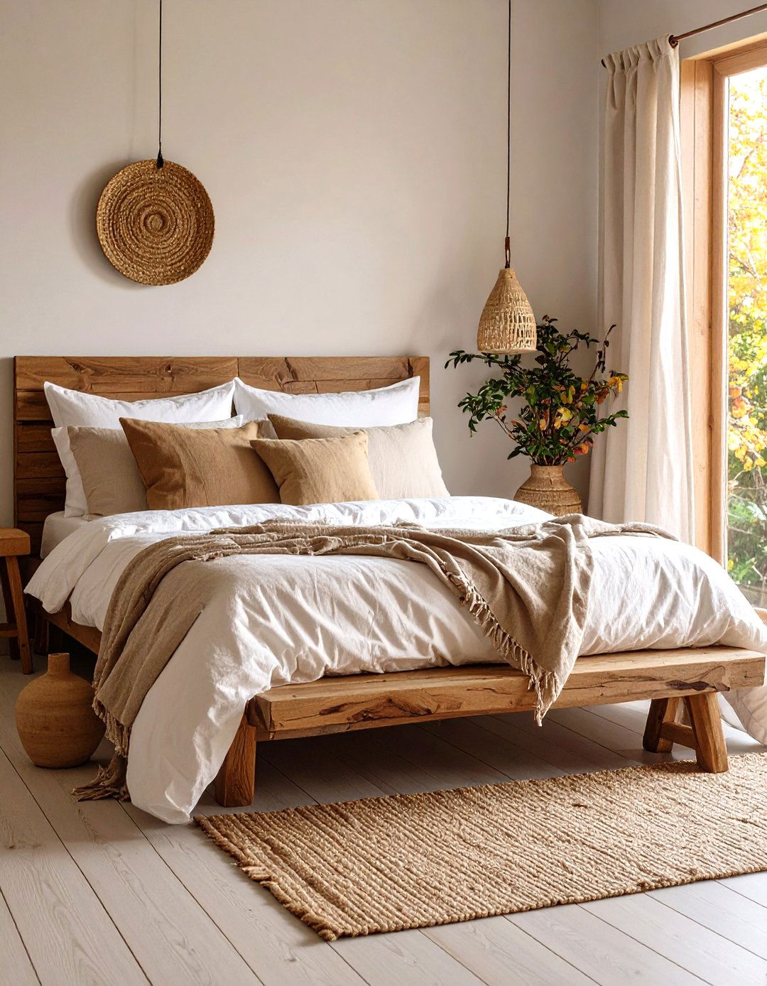 Wabi Sabi Inspired Bedroom - 30 elegant master bedroom ideas