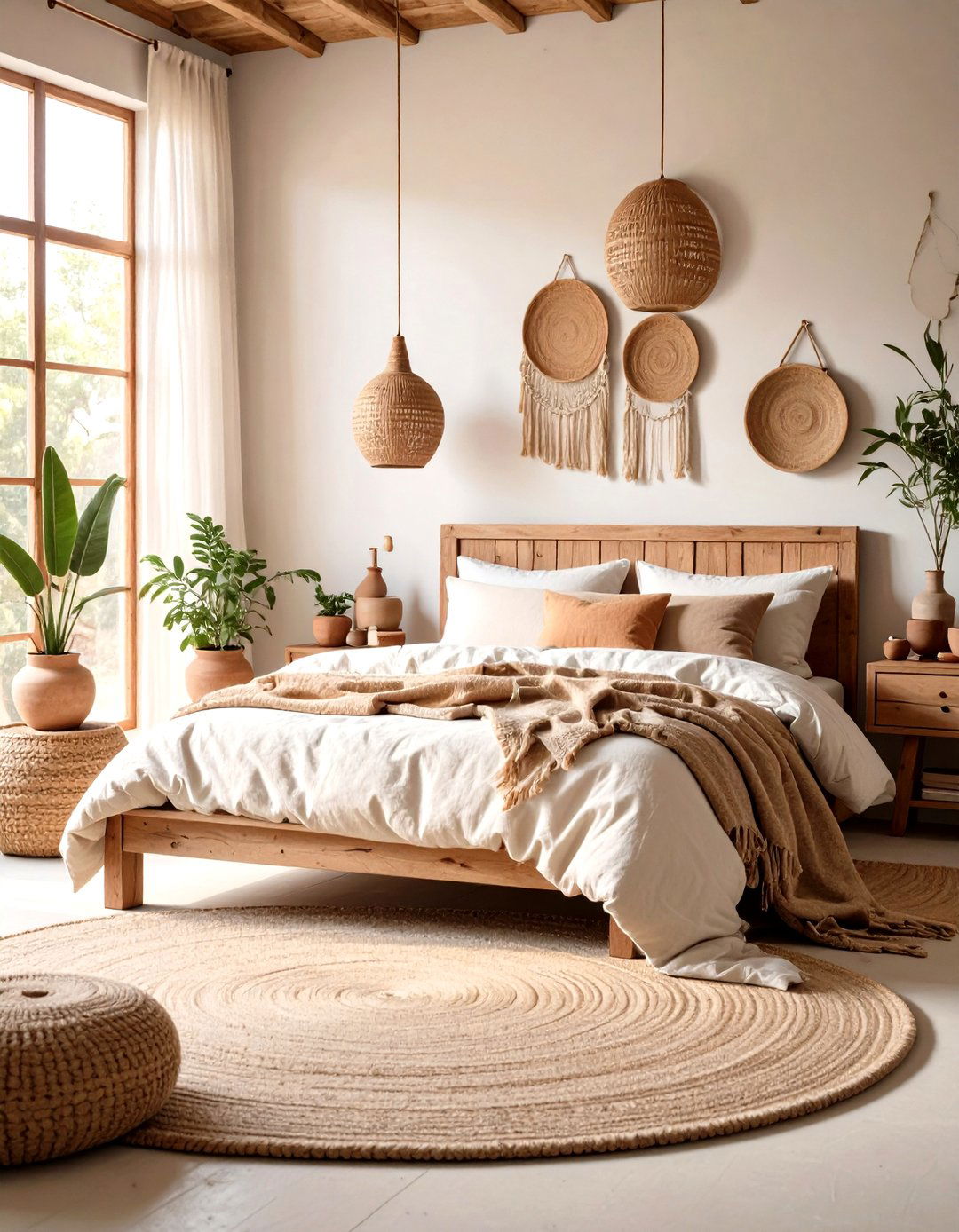 Wabi Sabi Inspired Bedroom - 30 interior design bedroom ideas
