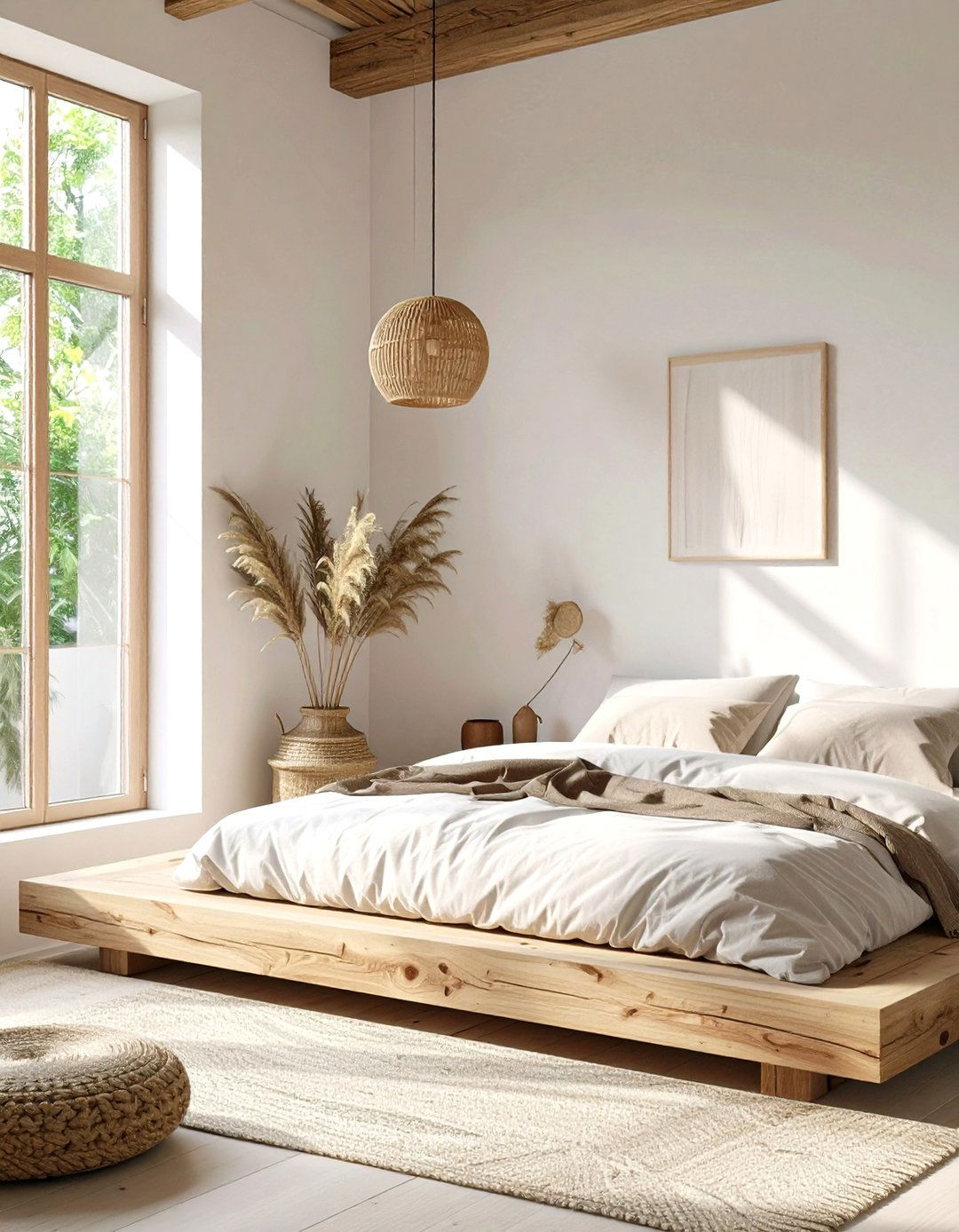 Wabi Sabi Inspired Bedroom - 30 interior design simulator ideas