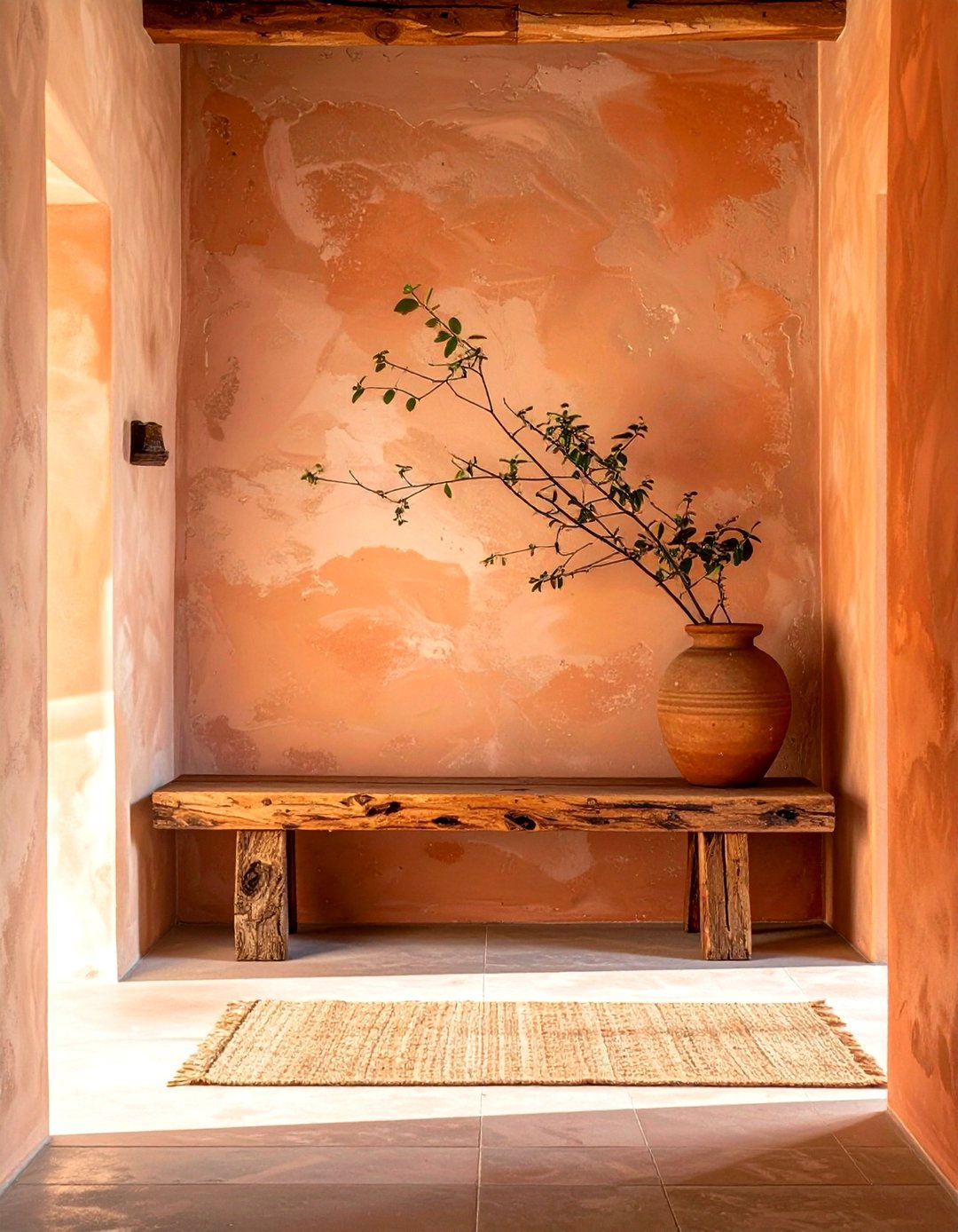 Wabi Sabi Inspired Entryway - 30 interior design blog ideas