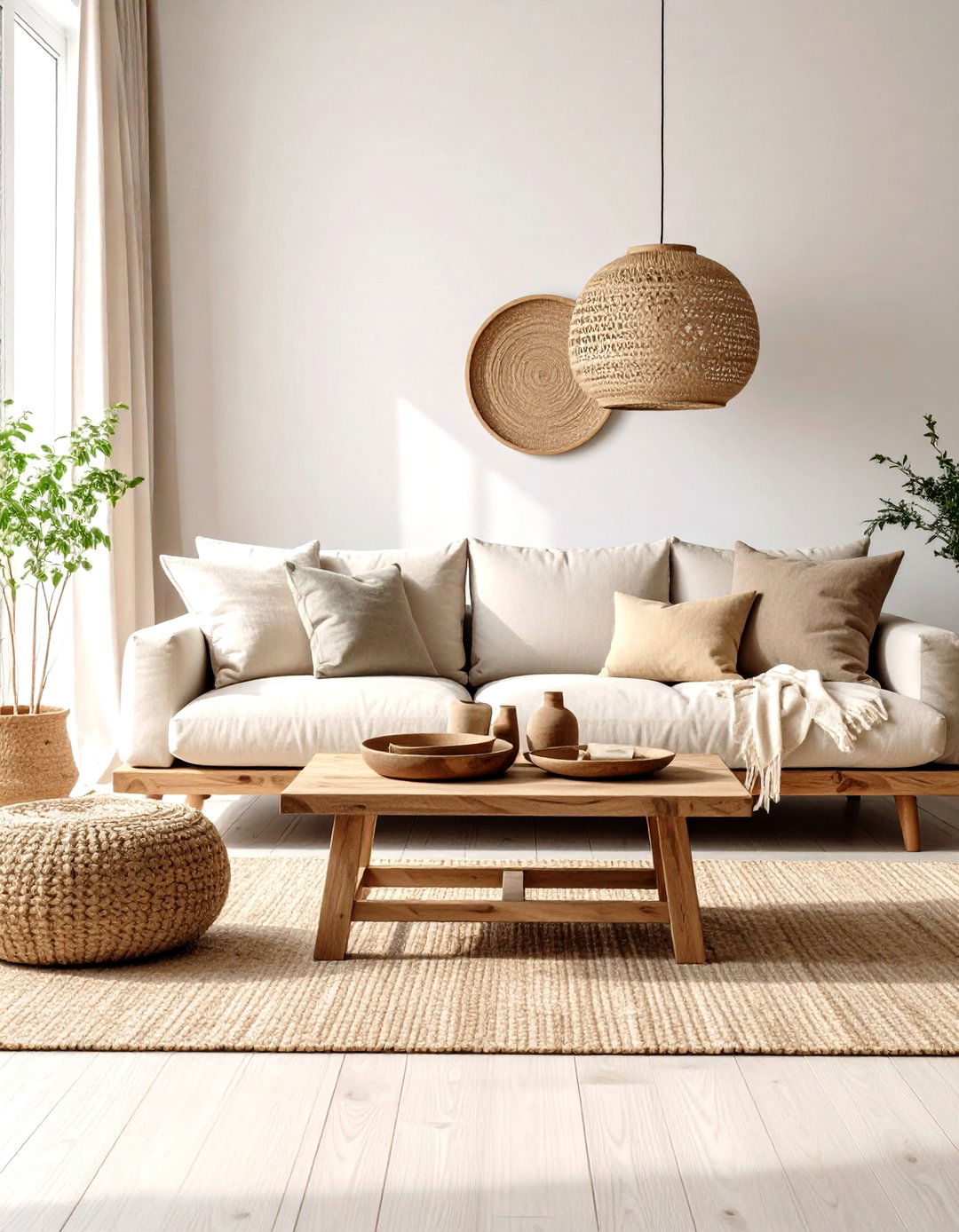 Wabi Sabi Inspired Living Room - 30 elegant living room ideas