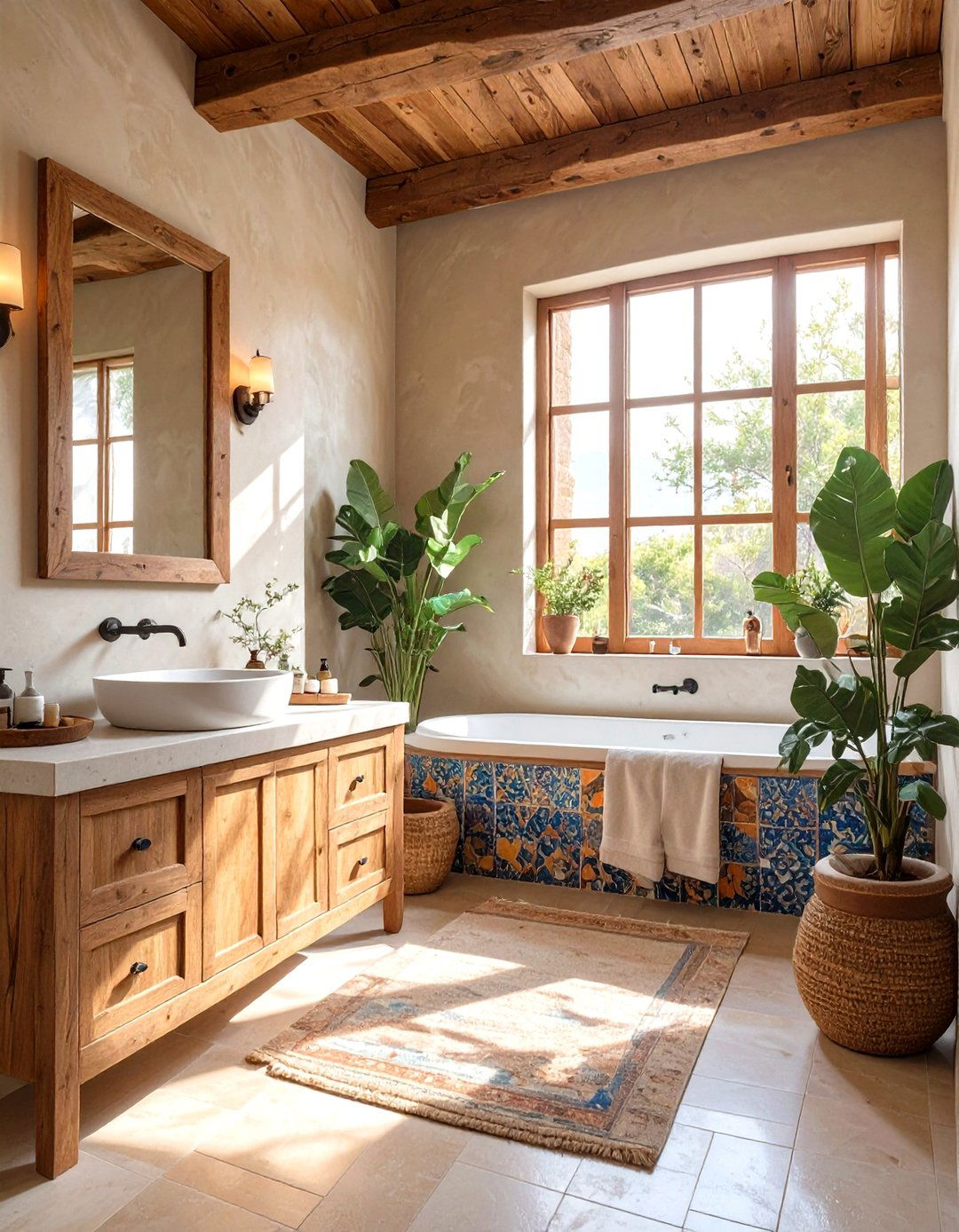 Wabi Sabi Inspired Master Bathroom - 30 master bathroom designs